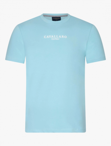 Cavallaro T-shirt Mandrio aqua