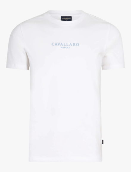 Cavallaro T-shirt Mandrio wit