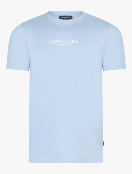 Cavallaro T-shirt Mandrio lichtblauw