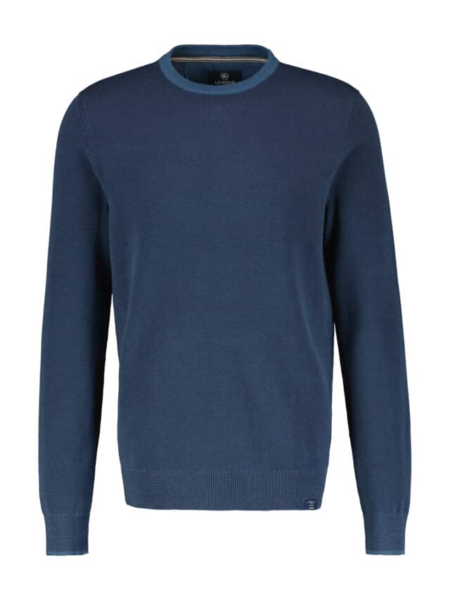 Lerros - Crewneck | Basic - Blauw