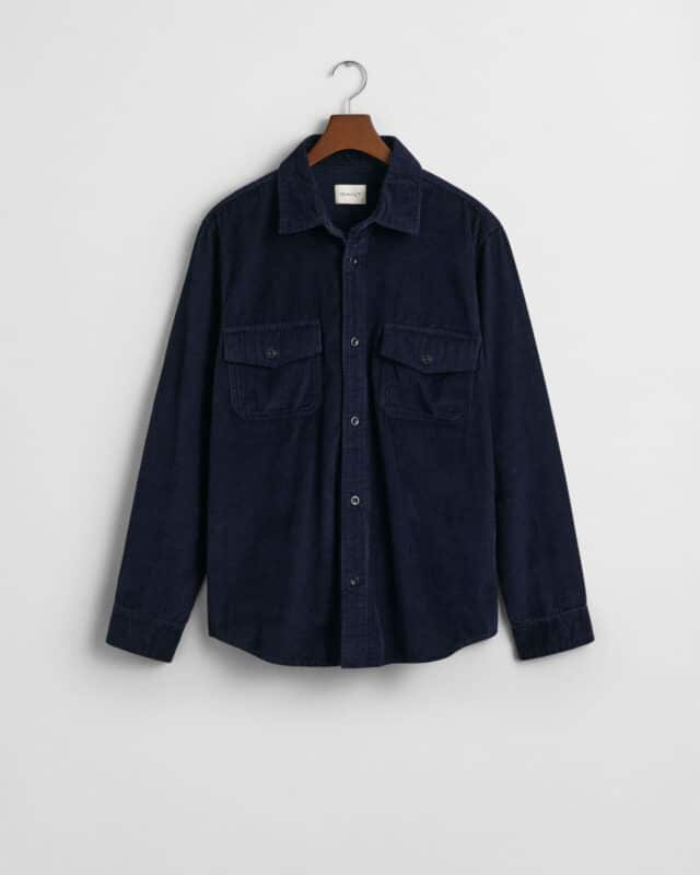 GANT - Overhirt Corduroy | Gant - Donkerblauw