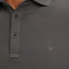 Cast Iron Cast Iron polo | Korte mouw | Granite Gray |