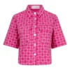 Lofty Manner Blouse | Zarina pink denim