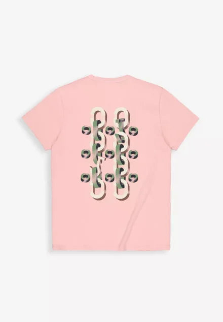 butcher of blue T-shirt | BOB X MVG Chain Hook Tee | Rose