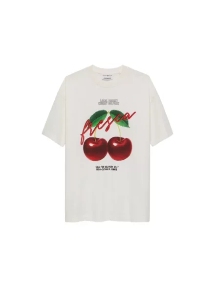 Catwalk Junkie Oversized graphic T-shirt | Wit |