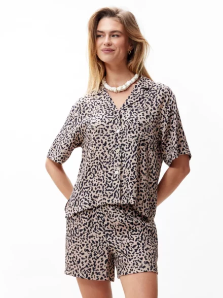 Catwalk Junkie Blouse | Resort Leopard Blouse