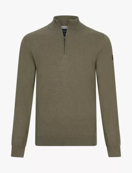 Cavallaro Cavallaro Sorrentino | Half zip pullover | Groen |