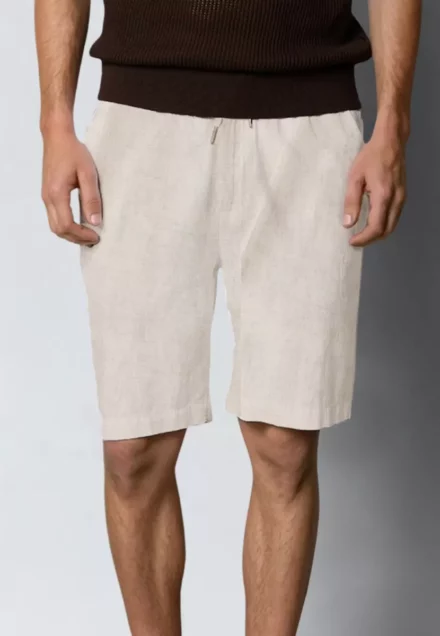Clean Cut Copenhagen Short | Koret broek | Barcelona | Light Beige