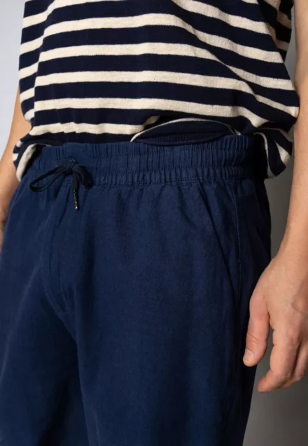 Clean Cut Copenhagen Korte broek | Linnenb/katoen | Barcelona Luca | Navy
