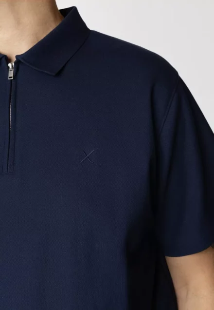 Clean Cut Copenhagen Polo | met rits | Joss Navy