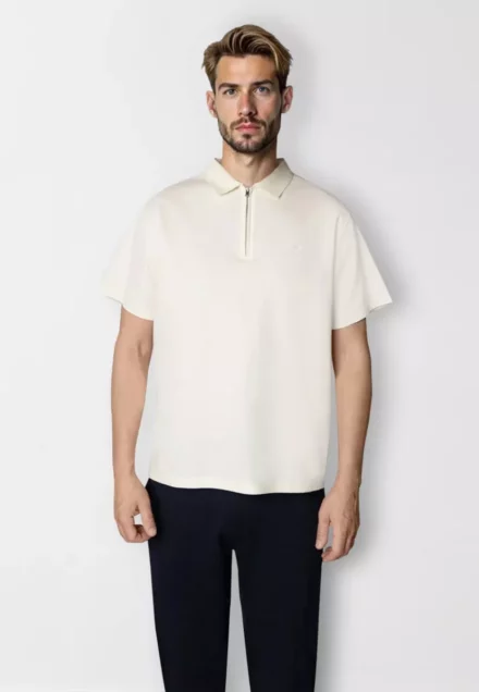 Clean Cut Copenhagen Polo| JossPolo | Ecru