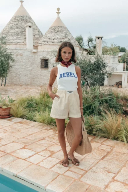 Colourful Rebel Top | Sachi Rebel Rib Tanktop | wit