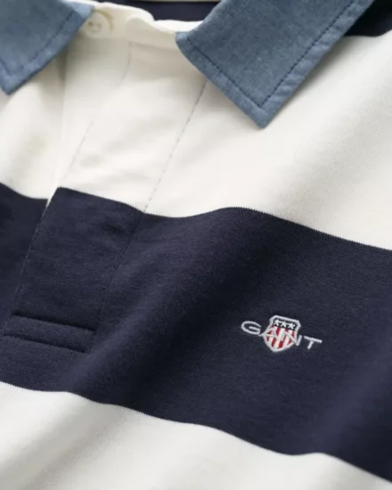 GANT Polo lange mouw | Gestreept