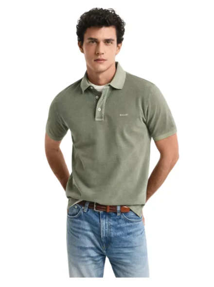 GANT Polo | Groen | 100% katoen