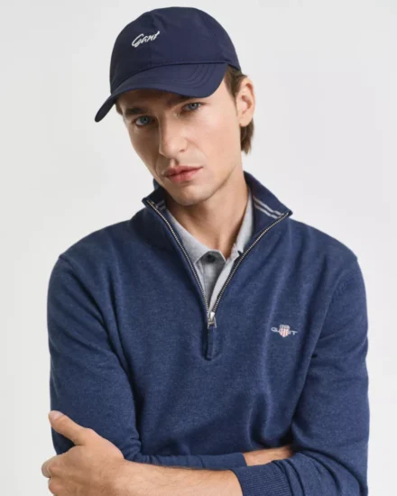 GANT Vest | Katoen | Donkerblauw