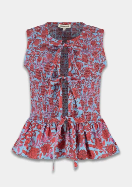 Harper and Yve Top | flirty Flower Cindy