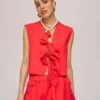 Harper and Yve Short | Lacy | Rood