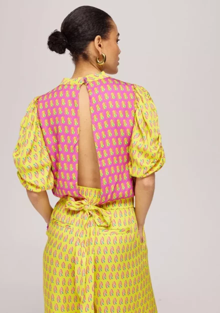 Harper and Yve Top | Macey blouse hearts bouqet