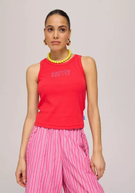 Harper and Yve Top | Yenn | Rood