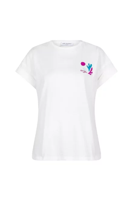 Lofty Manner T-shirt Aurora | Wit | Backprint