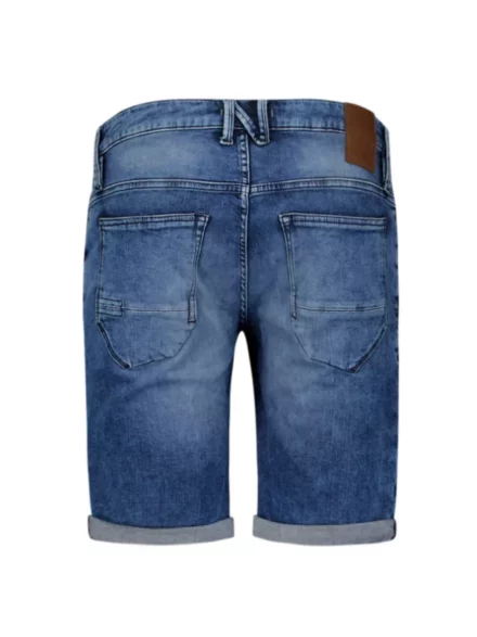 No Excess No Excess Denim Short | Stone Used denim | Korte broek |