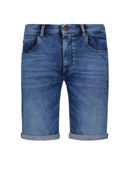 No Excess No Excess Denim Short | Stone Used denim | Korte broek |