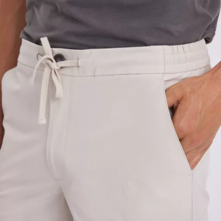 Plain Cargo Short | Erik | white pepper