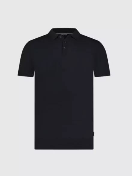 Saint Steve Saint Steve Vince | Knitwear | Heren polo | Dark Navy |