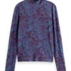 Scotch & Soda Shirt lang mouw | All over print