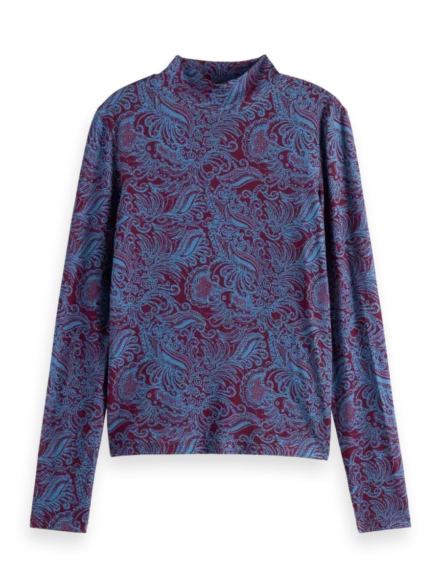 Scotch & Soda Shirt lang mouw | All over print