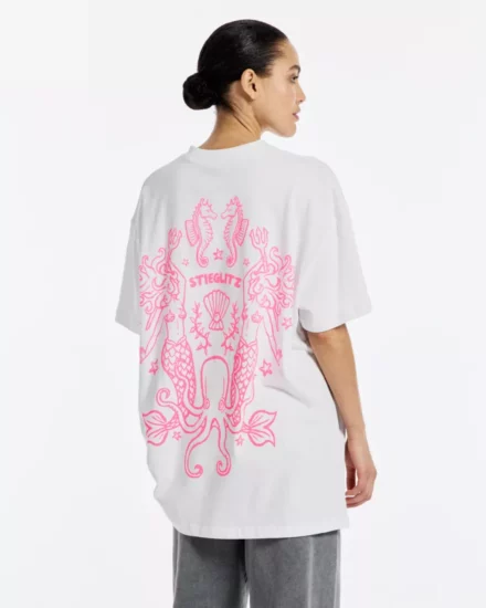 Stieglitz Stieglitz Celeste Oversidez T-shirt