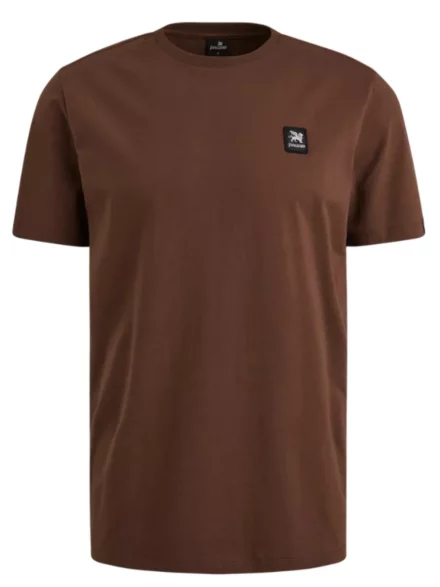 Vanguard Vanguard T-shirt | Ronde hals | Bruin |