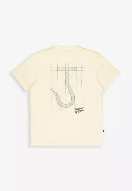 butcher of blue butcher of blue | T-shirts | Lichtbeige | classic hook sketch tee