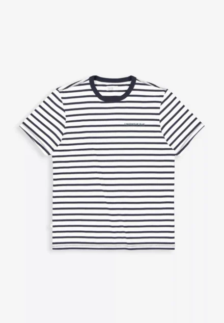 butcher of blue butcher of blue | T-shirts | Wit streep | Classic stripe Butcher Tee | M2512054