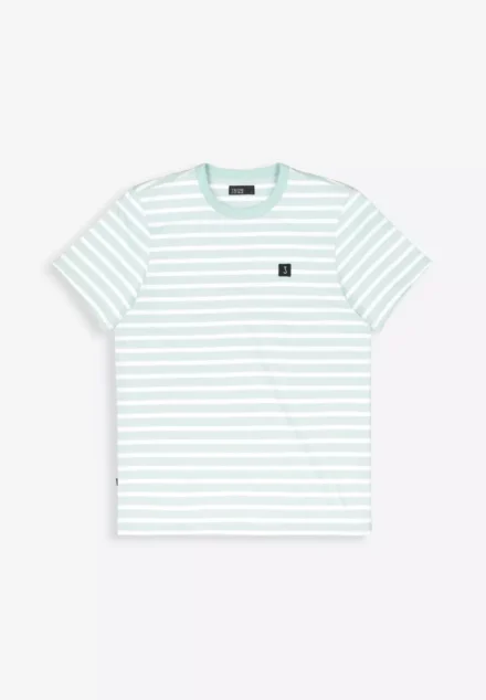 butcher of blue butcher of blue | T-shirts | Groen streep | classic stripe