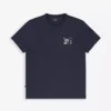 butcher of blue Butcher of Blue | T-shirt Army Stencil Tee | Donkerblauw