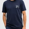 butcher of blue Butcher of Blue | T-shirt Army Stencil Tee | Donkerblauw