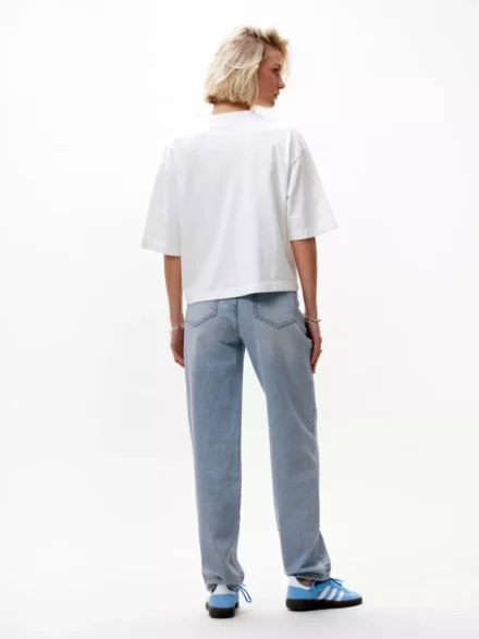 Catwalk Junkie Catwalk Junkie loose fit tee off | white