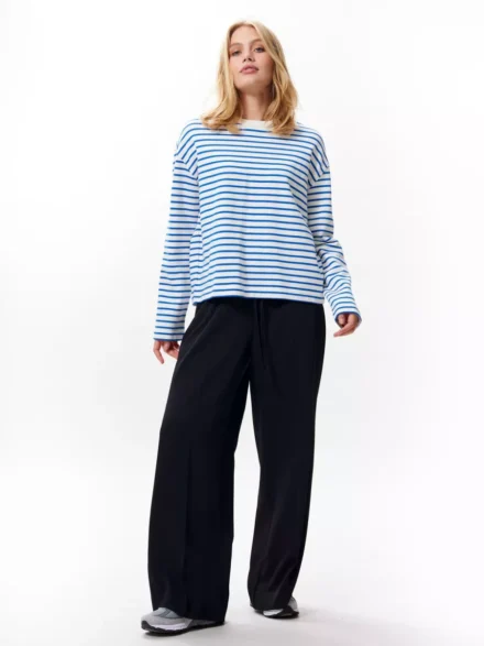 Catwalk Junkie Catwalk Junkie | Sweater | blauw-wit gestreept