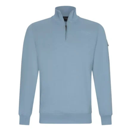 Cavallaro Cavallaro | Half zip sweater | Lichtblauw | 120251003