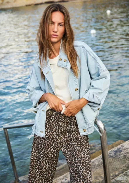Circle of Trust Denim Jas | Bibi jacket azure blue
