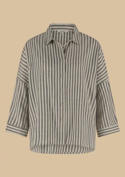 Circle of Trust Blouse | Rory blouse nero stripe