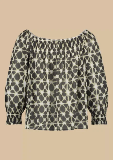 Circle of Trust Off shoulder top | Vera blouse bramble blossom