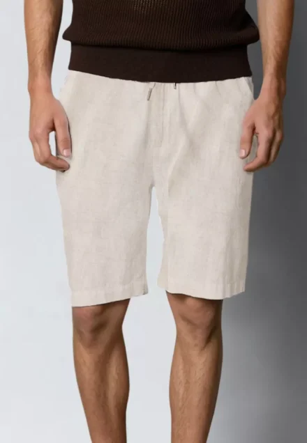 Clean Cut Copenhagen Short | Koret broek | Barcelona | Light Beige