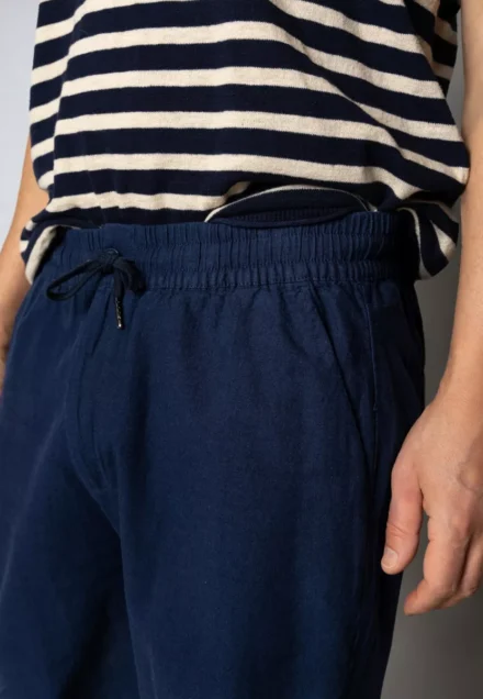 Clean Cut Copenhagen Korte broek | Linnenb/katoen | Barcelona Luca | Navy