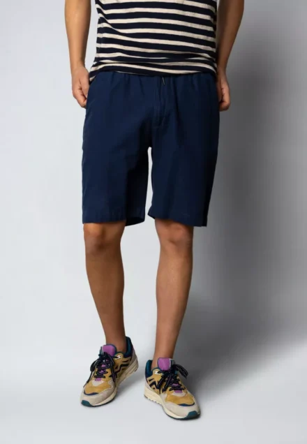 Clean Cut Copenhagen Korte broek | Linnenb/katoen | Barcelona Luca | Navy