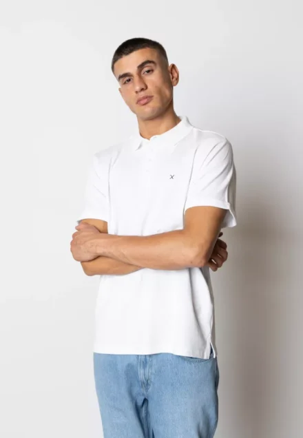 Clean Cut Copenhagen Clean Cut Copenhagen | Polo | Wit | silkeborg stretch polo