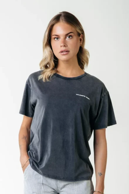 Colourful Rebel Loose Fit T-shirt | Concert Acid Wash