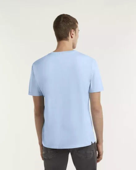 Denham Denham | T-shirt | Scissor | Lichtblauw