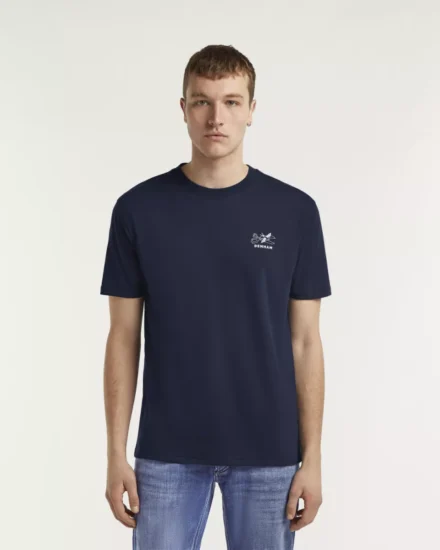 Denham Denham | T-shirt | Swallow | Donkerblauw
